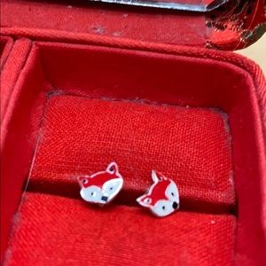 Fox earrings